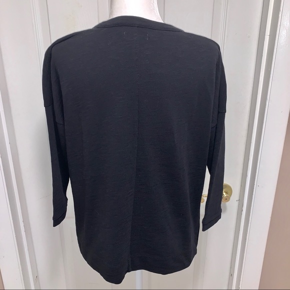 Madewell Raglan Tweed Front Wool Blend Sweater - Picture 8 of 11